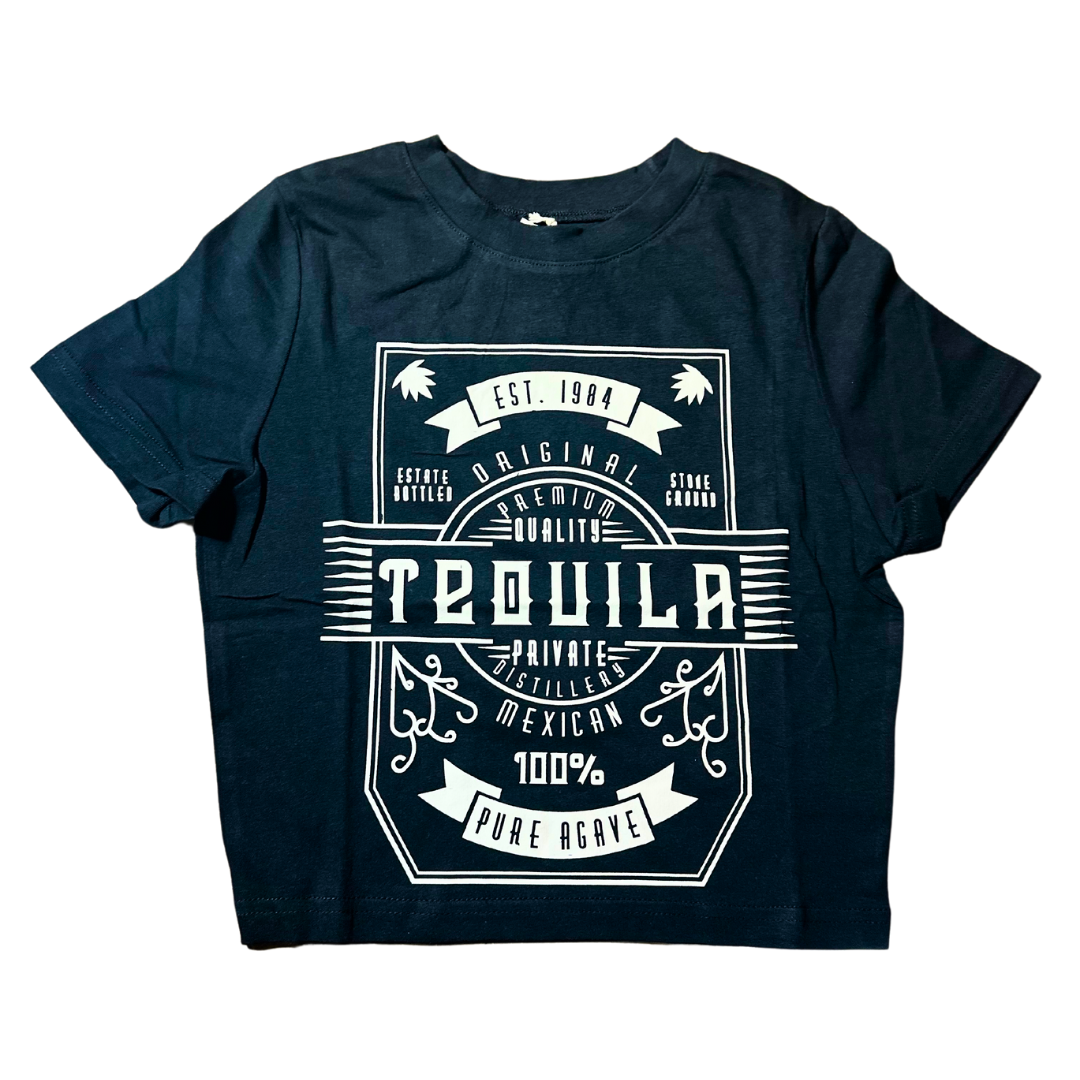Camiseta corta estampado americano