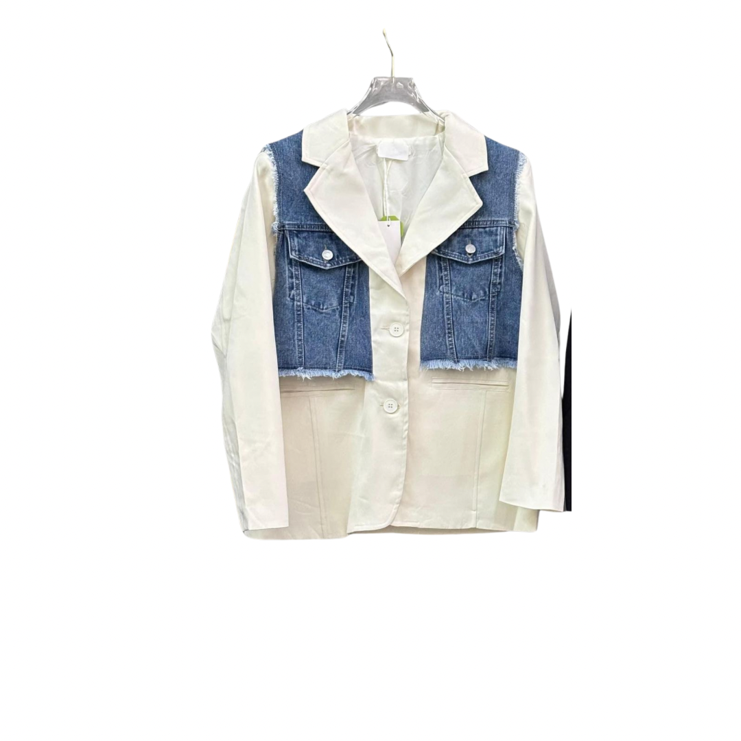 Blazer con mezclilla